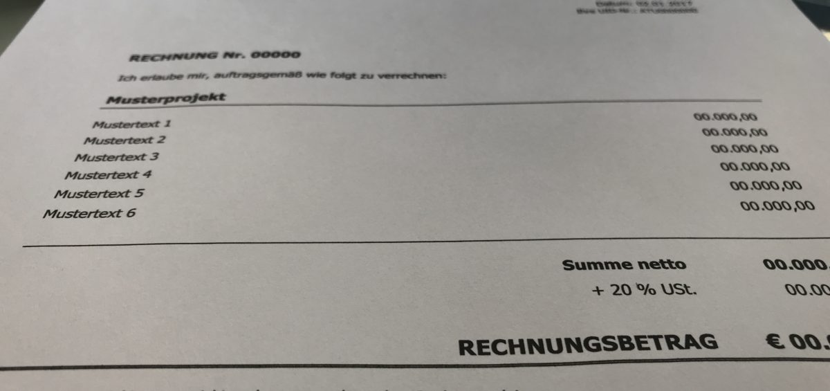 Rechnung